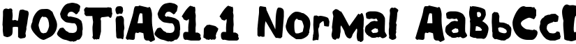 Hostias font download