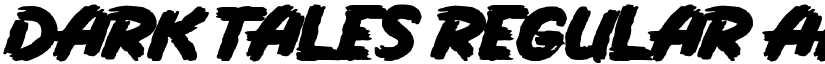 Dark Tales font download