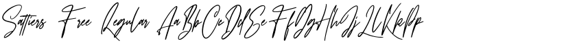 Sattiers Free Regular font