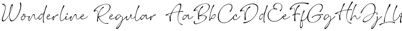 Wonderline font download