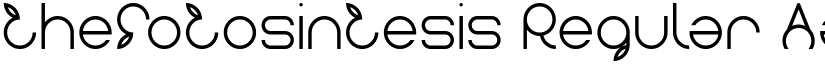 thefotosintesis Regular font