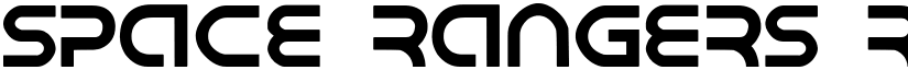 Space Rangers Regular font