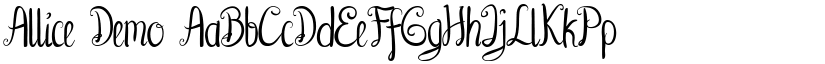 Allice font download