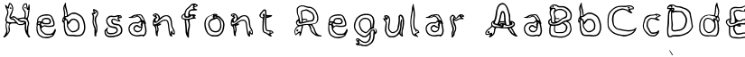 Hebisanfont font download