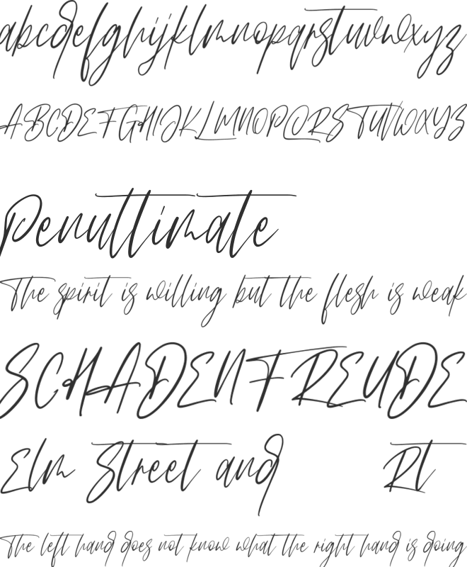 Arttifac Free font preview