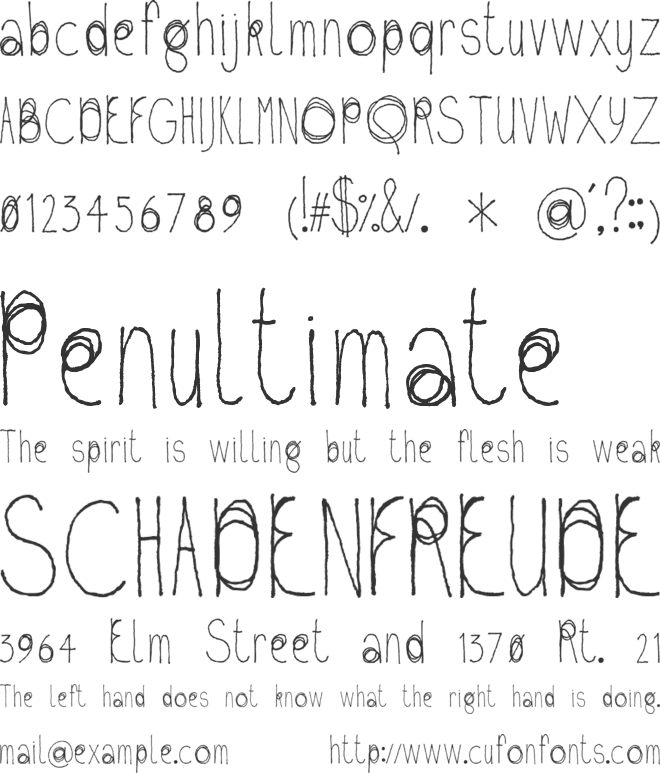 Fil Sans font preview