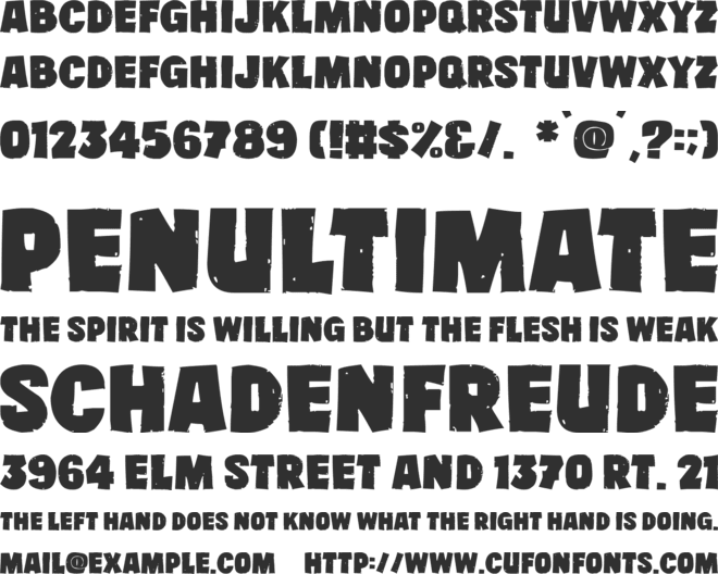 Kids Club House font preview