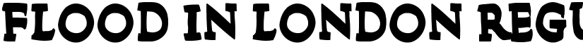 Flood In London Regular font
