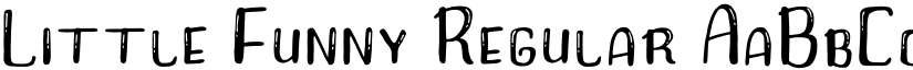 Little Funny Regular font