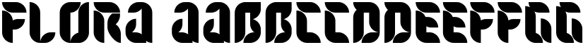 Flora font