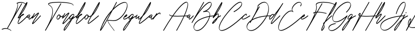 Ikan Tongkol Regular font
