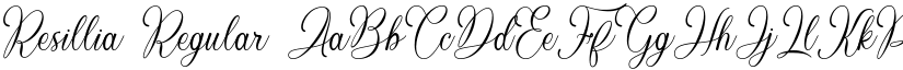 Resillia font download