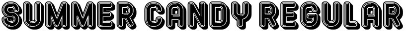 Summer Candy Regular font