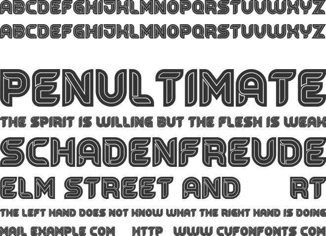 Speed font preview