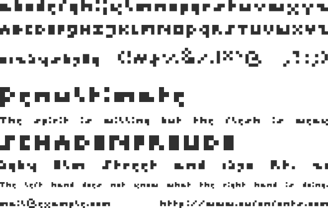 pearfont font preview