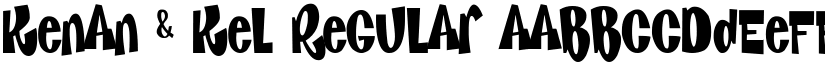 Kenan & Kel Regular font