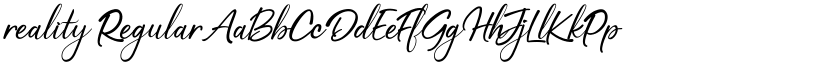 reality font download