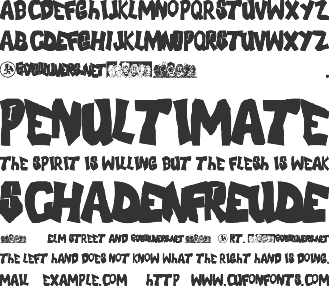 FLH-Font font preview