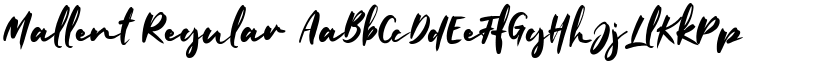 Mallent font download