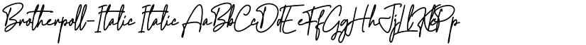 Brotherpoll- font download