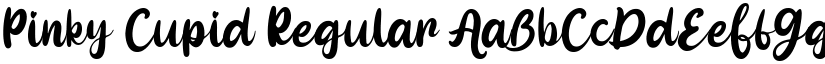 Pinky Cupid Regular font
