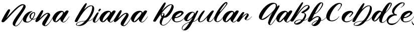 Nona Diana Regular font