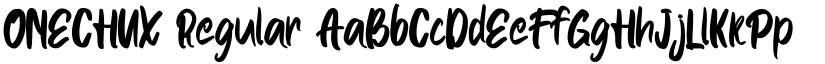 ONECHUX font download
