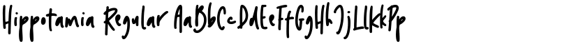 Hippotamia font download