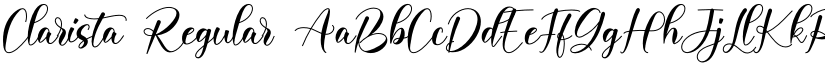 Clarista Regular font