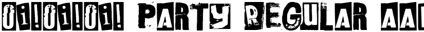 oi!oi!oi! party Regular font
