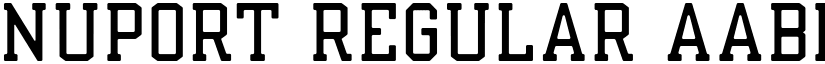 Nuport font download