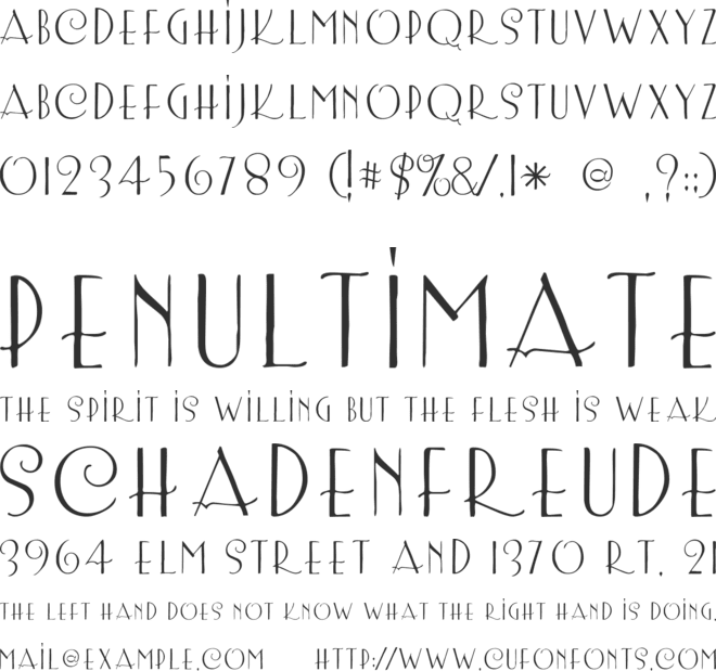 LemonChicken font preview