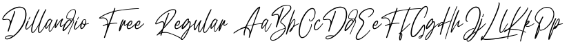 Dillandio Free Regular font
