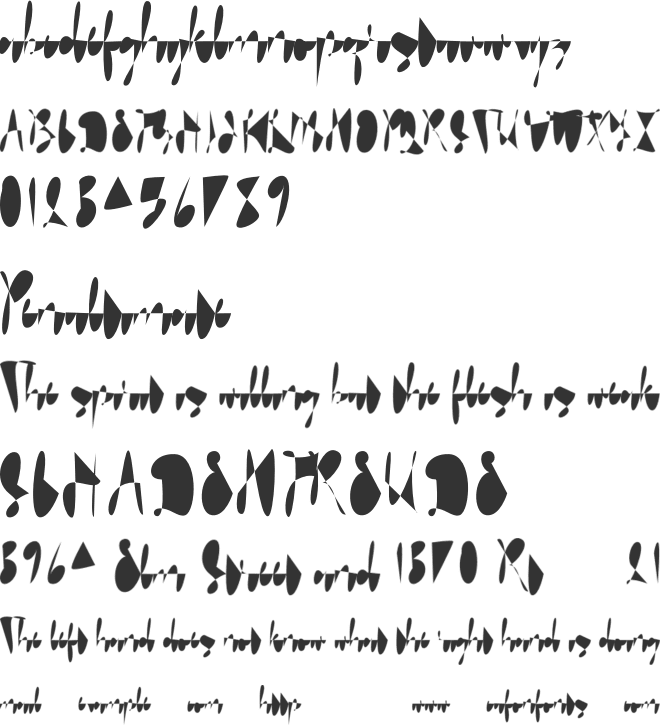 Moonline font preview