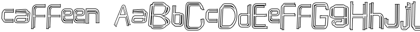 caffeen font