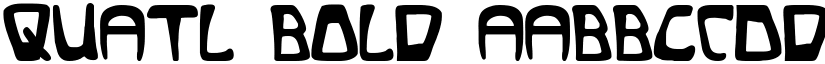Quatl Bold font