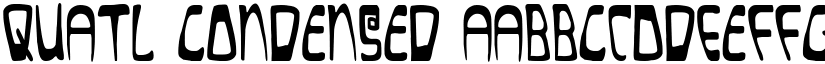 Quatl Condensed font