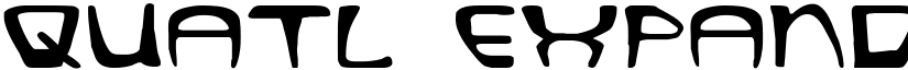 Quatl Expanded font
