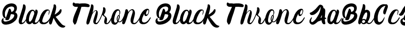 Black_Throne font download