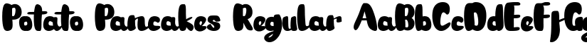 Potato Pancakes Regular font