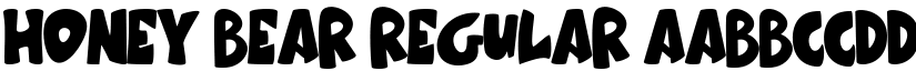 Honey Bear Regular font
