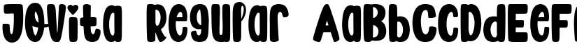Jovita Regular font