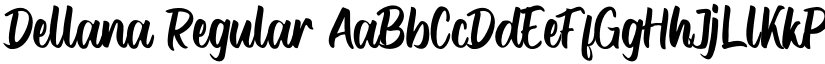 Dellana Regular font
