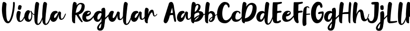 Violla Regular font