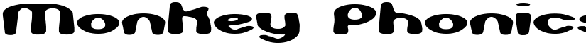 Monkey Phonics -BRK- font