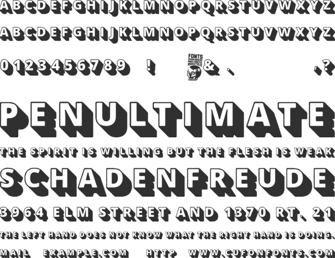 Documenta font preview