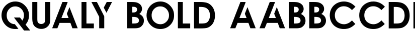 Qualy Bold font