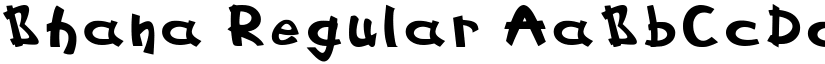 Bhana font download