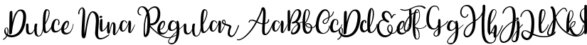 Dulce Nina Regular font