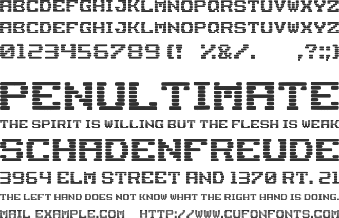 Redactor font preview